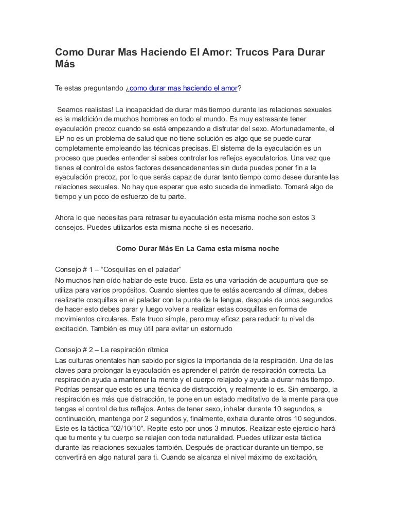Trucos para durar mas tiempo haciendo el amor [PUNIQRANDLINE-(au-dating-names.txt) 27